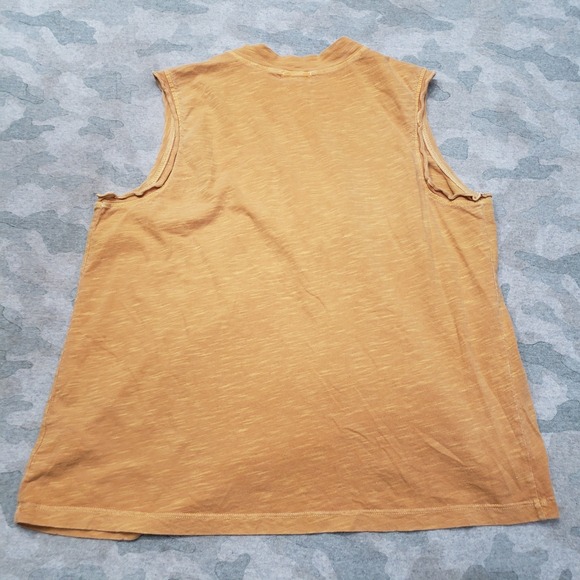 T.LA Tank Top Womens Large Yellow Anthropologie Sleeveless - Picture 6 of 9
